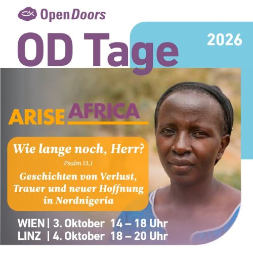 Bild zum Weblog Open Doors Tag 2026 - im Dienst verfolgter Christen