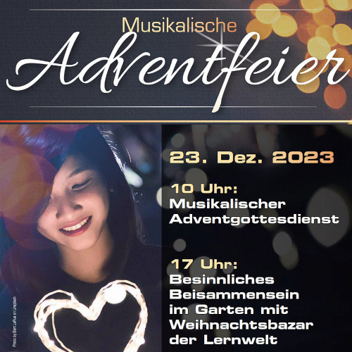 Bild zum Weblog Adventmarkt um 17 Uhr am 23.12.2023